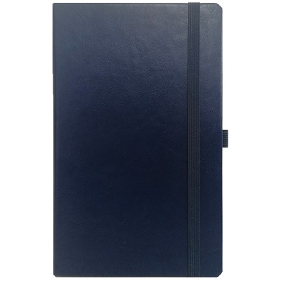 Agenda 130x210mm Pautado Nebraska Azul (A5)
