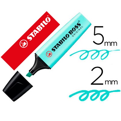 Stabilo Boss Pastel Turquesa