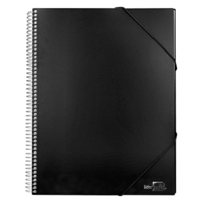 Capa Catalogo A4 20 Bolsas Preto