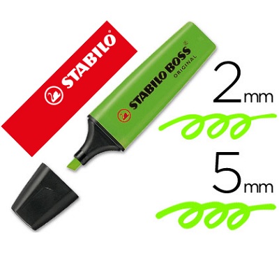 Stabilo Boss Verde