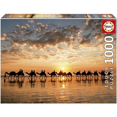 1000 Por-Do-Sol Dourado em Cable