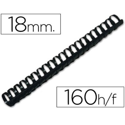 Lombada Plastica 18mm (1un)