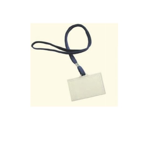 Porta Cartao Identificador c/ Fio 95x60mm