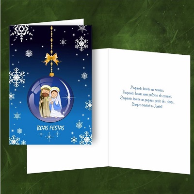 Postal Boas Festas BF 137