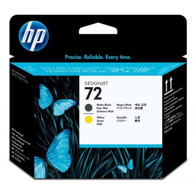 HP72 Preto e Amarelo
