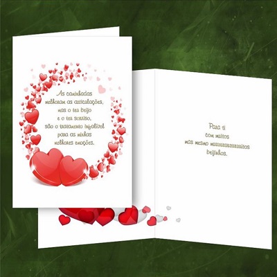 Postal Felicitações Namorados 1