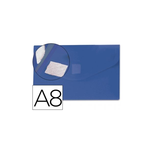 Bolsa A8 c/ Velcro Azul