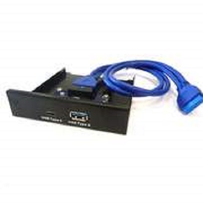 Painel Frontal 3.5" com 2 portas USB 3.1