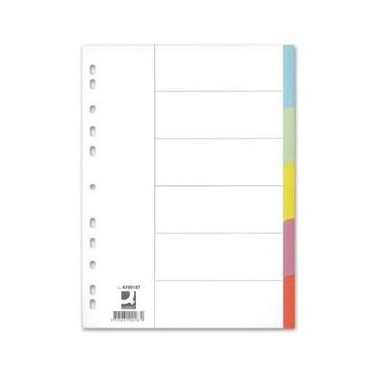 Separadores A4 Cartolina Conj. 5