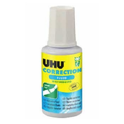 Corrector Liquido Pincel UHU 20ml