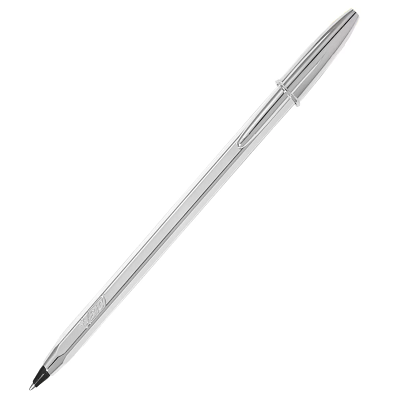 Bic Celebrate Cristal Prata/Preto 1mm