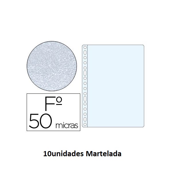 Bolsa Catalogo A4 50 microns (10un) Martelada