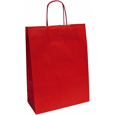 Saco Papel 27x12x37 Vermelho