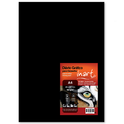Diario Grafico A4 Inart 180grs 40fls