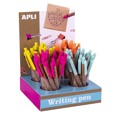 Esferografica APLI Cortiça