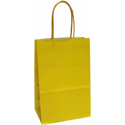 Saco Papel 14x8,5x21,5 Amarelo