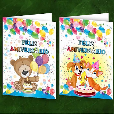 Postal Felicitações M121A