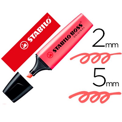 Stabilo Boss Vermelho