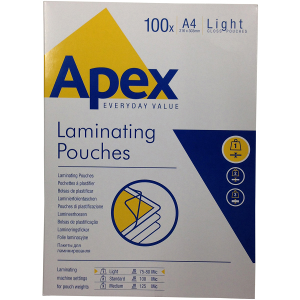 Bolsas Plastificação A4 (cx 100) 80mic