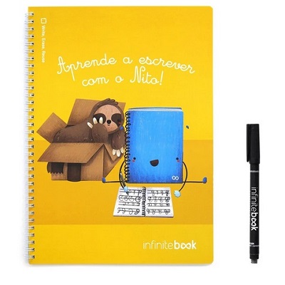 Infinitebook A4 Caligrafia + Marcador Preto