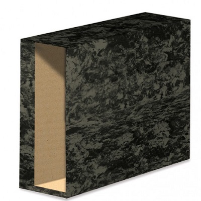 Caixa p/ P. Arq. 1/4 (L80) Preto Solfado