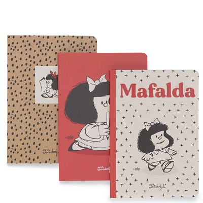 Caderno A5 Mafalda