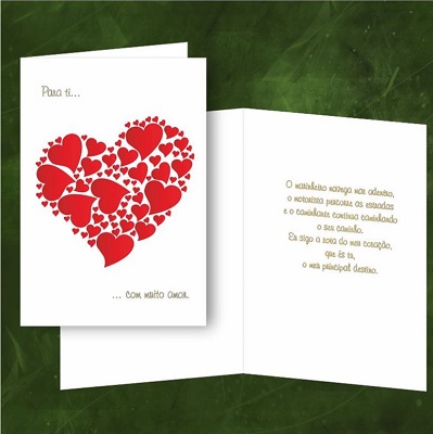 Postal Felicitações Namorados 2