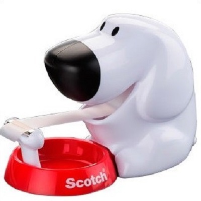 Desenrolador scotch de secretaria doggy