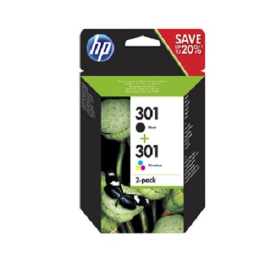 HP301 - Pack Preto + Cor