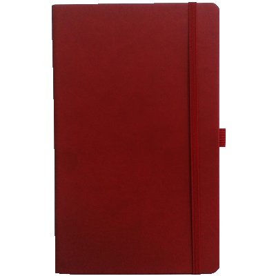 Agenda 130x210mm Pautado Tucson Vermelho (A5)