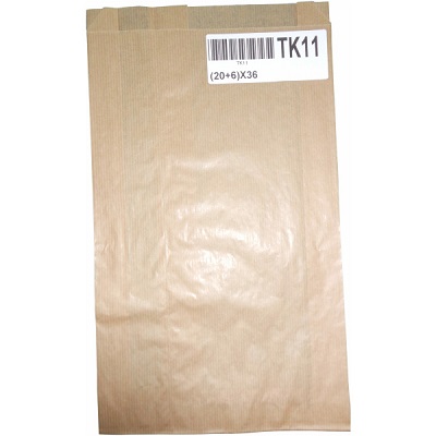 Saqueta Cartucho Papel Kraft 20X06X34 TK11/SC09 c/200