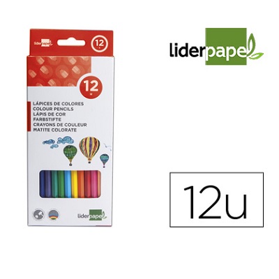 Lapis Cor 12 Cores Liderpapel