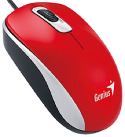 Rato GENIUS DX-110 Vermelho