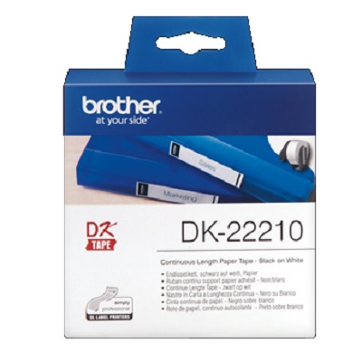 Etiquetas 29mmx30.48m Continuo DK22210