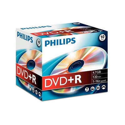 DVDR+ Philips (1 unidade)
