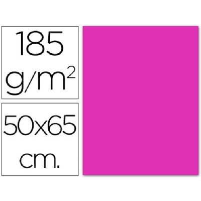 Cartolina 500x650mm Fucsia 185g