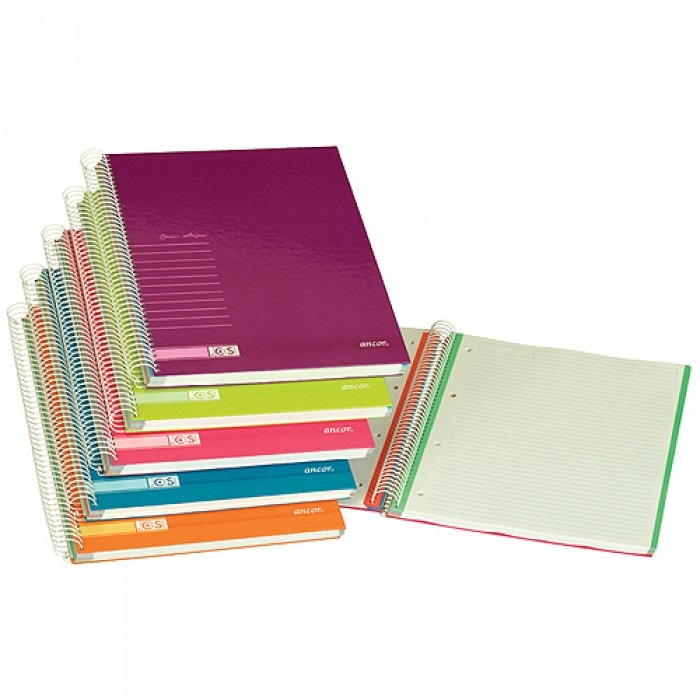 Caderno A4 Espiral 120fls Pautado