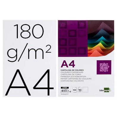 Cartolina A4 180g Branco (100fls)