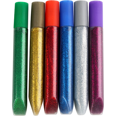 Cola Purpurina Cores Metalicas