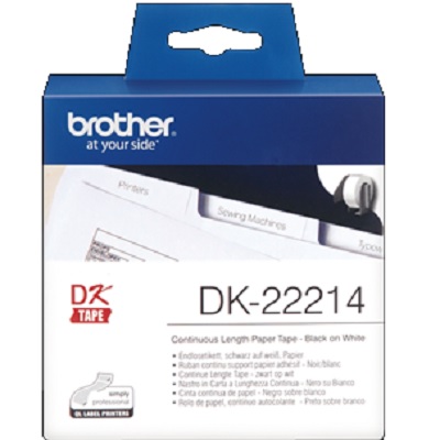 Etiquetas 12mmx30.48m Continuo DK22214