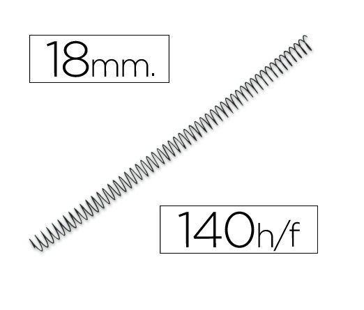 Espirais de Arame 5:1 18mm (100un)