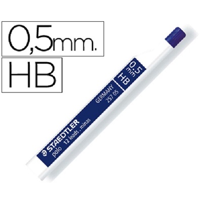 Minas 0.5mm HB Staedtler (c/ 12)