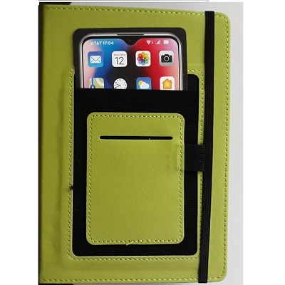 A5 Pautado 100fls Verde