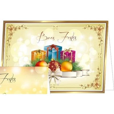 Postal Boas Festas BF 38B