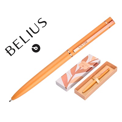 Esferografica Belius Rose Aluminio Ouro