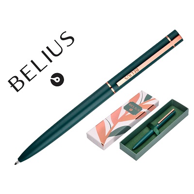 Esferografica Belius Rose Aluminio Verde Azeitona