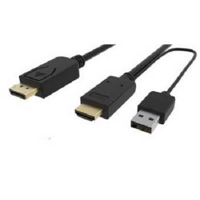 Cabo HDMI para DisplayPort 1.8m