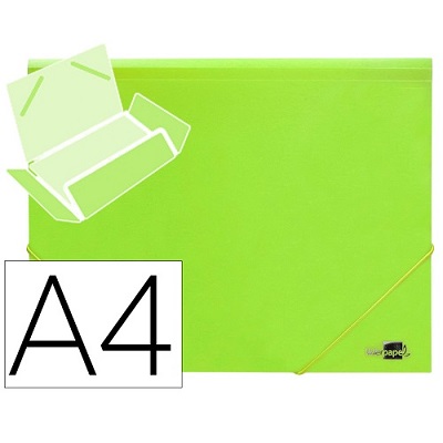 Pasta c/ Elasticos A4 PP Amarelo