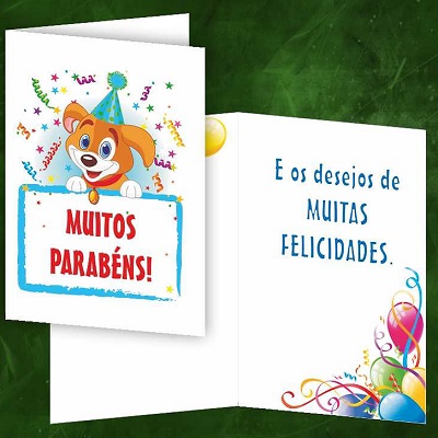 Postal Felicitações M146B