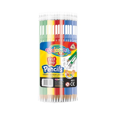 Lapis 2B c/ Borracha (Triangular) Colorino